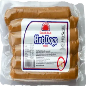 Danish Pork Hotdogs 500gms