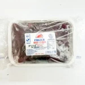 Frozen Beef Cubes 500gms