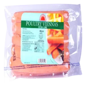 Poultry Viennas Ex-long 500gms