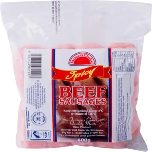 Spicy Beef Sausages 400gms