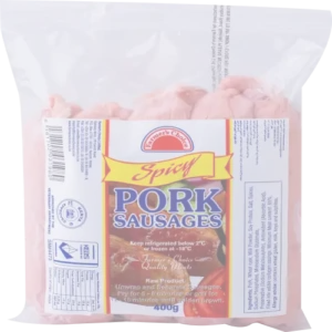 Spicy Pork Sausages 400gms