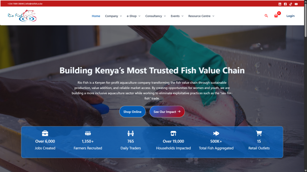 Our New Digital Platform for Customers, Farmers and Fish Businesses