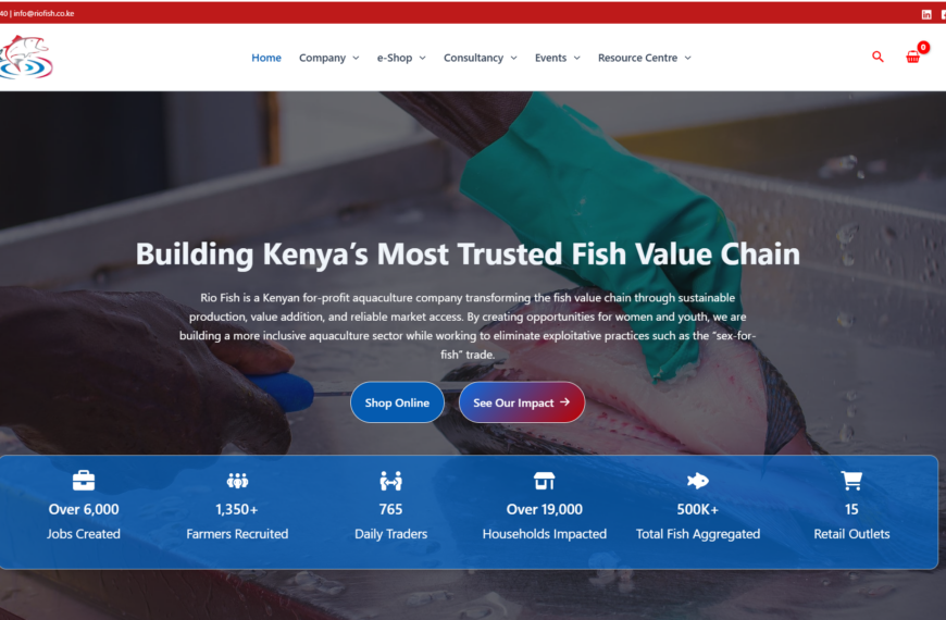 Our New Digital Platform for Customers, Farmers and Fish Businesses